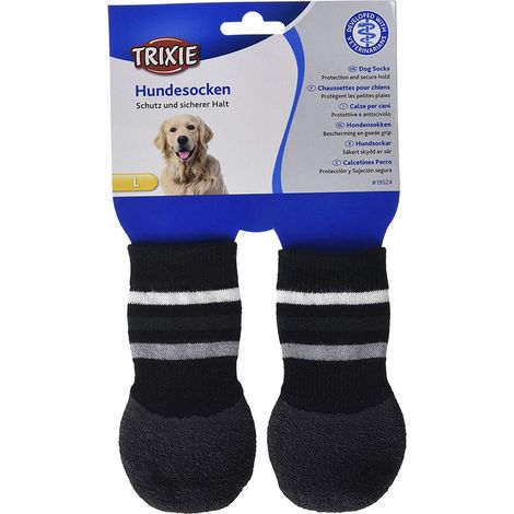 TRIXIE CHAUSSETTES CHIEN, SLIP NOIR L - XL ZOO TX-19524 (1/2)
