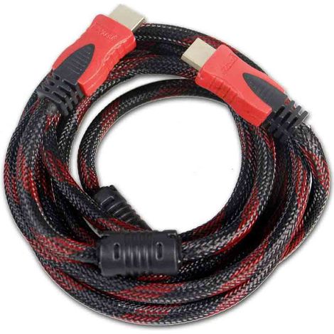 Cavo da HDMI a HDMI maschio a maschio schermato con filtri da 3 metri per video ad alta definizione risoluzione 1080p con connettori in oro 24k (1/2)