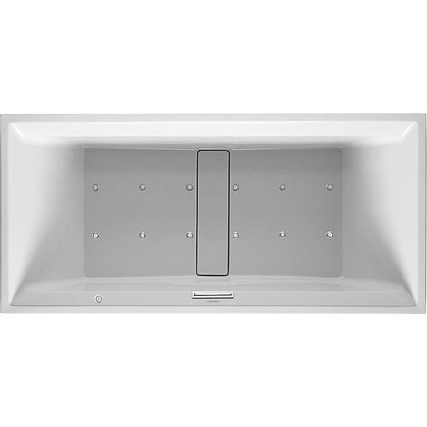 Vasca Vasca idromassaggio rettangolare 2ND FLOOR 280 l 190x90 bianco, 2 file Jet-Syst