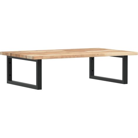 Maison Exclusive - Waschbeckenregal Wandmontage Stahl und Akazien