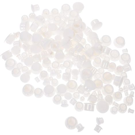 Lot de 200 bouchons en plastique meubles tuyaux cache-vis (1/5)