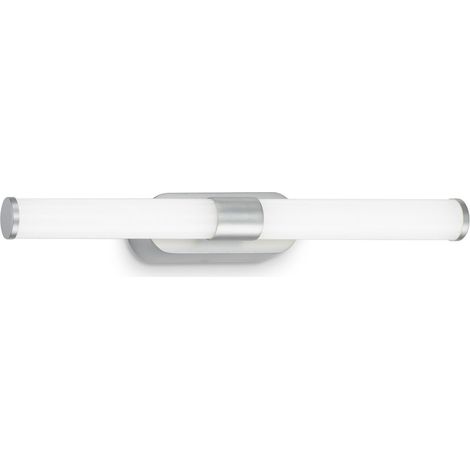 Lampe LED pour miroir 40 cm 6 watts 4000 kelvins 720 lumens IP44 chrome Briloner