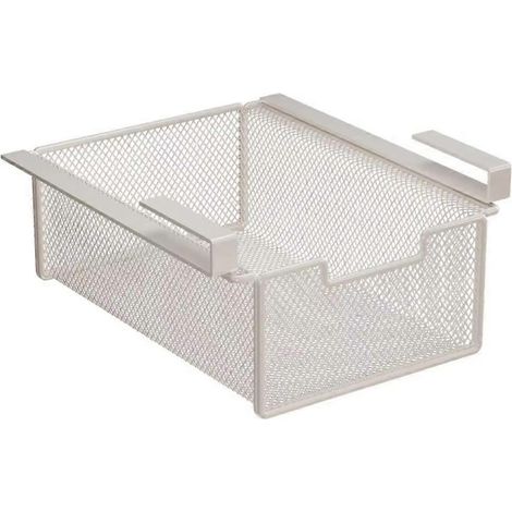 Boîte de rangement de style tiroir pour lingerie, paniers suspendus catégorisés pour armoires, organisateur de chaussettes suspendu à double couche. (1/5)