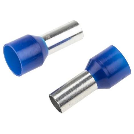 Embout de câblage RS PRO, 16mm², Bleu, longueur 12mm