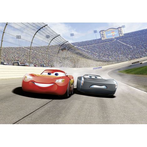 Komar Cars3 Curve 368 x 254 cm, Papier peint panoramique 8-403, photomurale sur intissé (1/4)