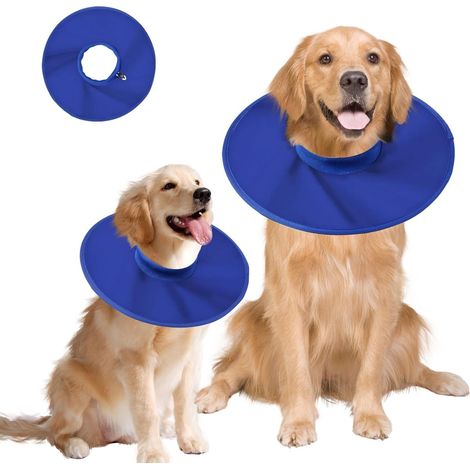 Collier de protection pour chiens et chats - Soft - étanche - Imperméable - Collier en forme d'entonnoir pour chats et petits (1/5)