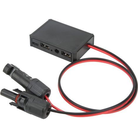 Adaptateur stabilisateur de tension USB pour panneau solaire avec interface USB DC TYPE C pour le chargement du téléphone du système solaire (1/5)