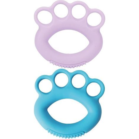 Hand Grip Strengthener, Entraîneur de Doigts, Forearm Exerciser Finger Silicone Exercise Rings, L'entraînement Musculaire pour L'entraînement Musculaire, l'escalade et Le Fitness(2 Pièces) (1/5)