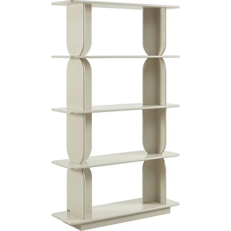 Scaffale con 4 ripiani in MDF Beige - LUSORIA (1/5)