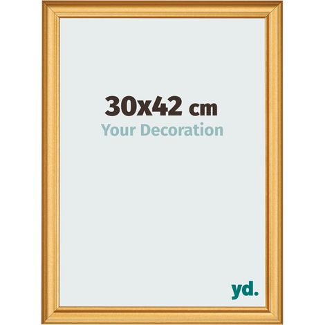 yd. - Cadre photo 30x42 - Or Mat - MDF - Lazio (1/5)