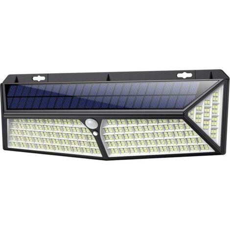 Lampe Solaire Extérieur 430 LED【Puissante éclairage 4400mah - 3500LM - 270° Angle】Détecteur de mouvement éclairage Solaire Extérieur Spot sans Fil Sécurité étanche Lumière Solaire pour Jardin (1/4)