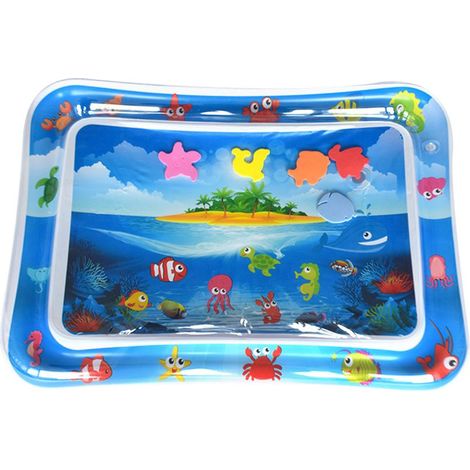 Baby-Spielmatte – Aufblasbare Wassermatte für die frühkindliche Entwicklung – Geeignet für Babys und Kleinkinder – 1 Stück (1/5)