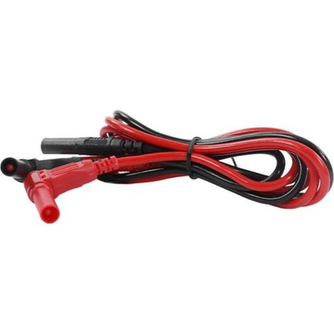 Kit Fils Test Multimètre - Pince Crocodile Et Sonde Fiche Banane - Pour Réparation Électronique Et Diagnostic Automobile - 10 Pièces (1/4)