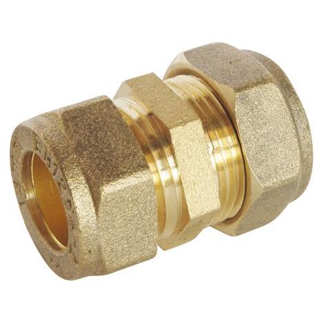 Raccord union laiton réduite biconique - Diamètre 10-12 mm- réf : 02756 - RIQUIER (1/2)