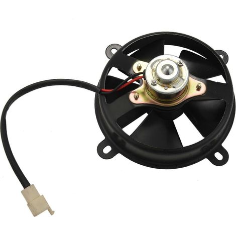 Radiateur de refroidissement électrique de 6 pouces, compatible avec les VTT, les motos de cross, les karts et les motos de 150/200/250 cm3. (1/5)