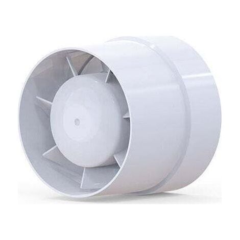 Ventilateur extracteur silencieux, ventilateur hybride à économie d'énergie pour salles de bains, aérations, serres, tentes, 16W 220V, 115mm (LFI-11S) (1/5)
