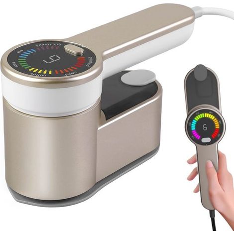 Plancha de vapor portátil para ropa: miniplancha de vapor de 1200 W con depósito de agua de 120 ml y 5 niveles de vapor. (1/5)