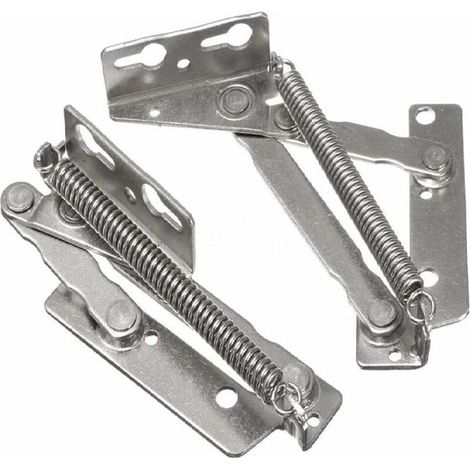80-Grad-Scharnier für Schränke, Vollscharnier, Deckel, Möbelgestell, Federscharnier, 1 Paar (1/4)