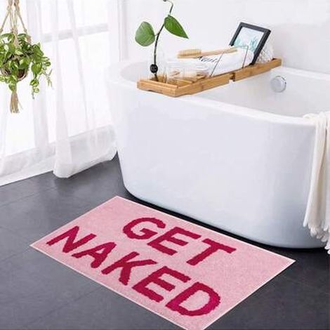 Tapis de salle de bain - soft, Soft microfibre avec antidérapant TPR back lavable, aspirateur, tapis de salle de bain décoratifs (1/5)