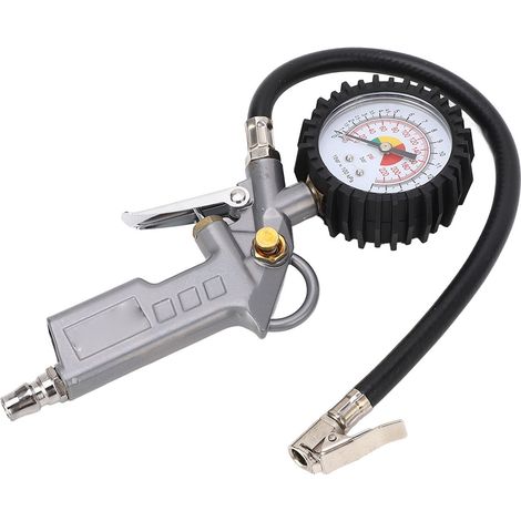 Reifenfüller mit 225-PSI-Manometer, 0,3-Zoll-Einlass, Auto- und Fahrzeugzubehör (1/5)