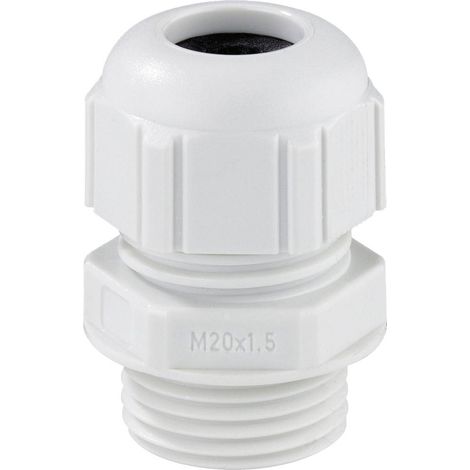 Spelsberg 24843201 Presse-étoupe résistant aux chocs, avec décharge de traction M32 plastique gris clair 1 pc(s) Y403542
