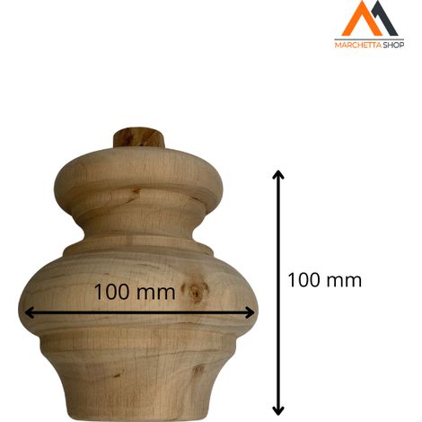 PIEDE IN LEGNO ART.223 ONTANO Ø100