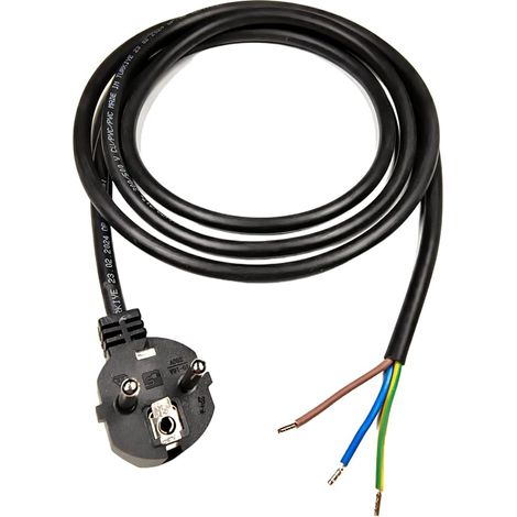 Power Cable Black Metres mm (1/3)