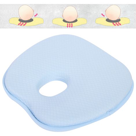 Ergonomisches Anti-Plattkopfkissen für Babys von 0-12 Monaten, atmungsaktives Schlafkissen für Neugeborene (1/5)