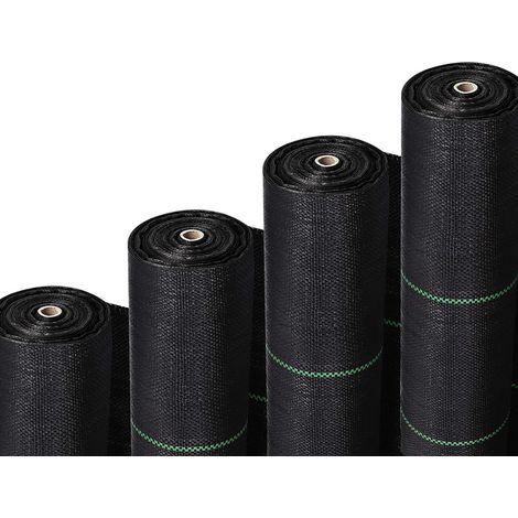 Randaco 3x10m Telo pacciamatura antierbacce – Protezione efficace per orto e aiuole