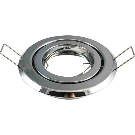 Verstellbarer Halsring Chrom GU10 / MR16