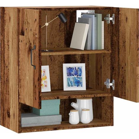 Wandschrank Altholz-Optik 60x31x70 cm Holzwerkstoff