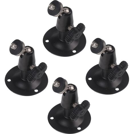 Support pour caméra Surveillance Métal 4PCS Fixation Murale Support (1/5)