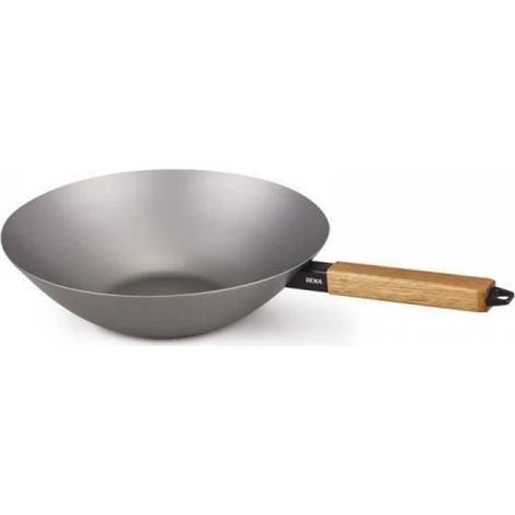 Poêle wok Nomad en acier carbone - 24cm (1/5)