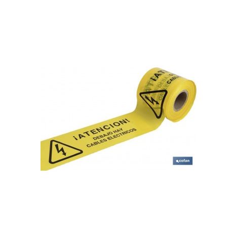 Ruban de balise de câble électrique 150 mm x 250 m