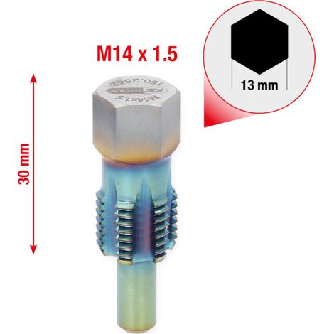 Taraud avec boulon de guidage pour capteurs de température KS Tools M14x1,5 (1/5)