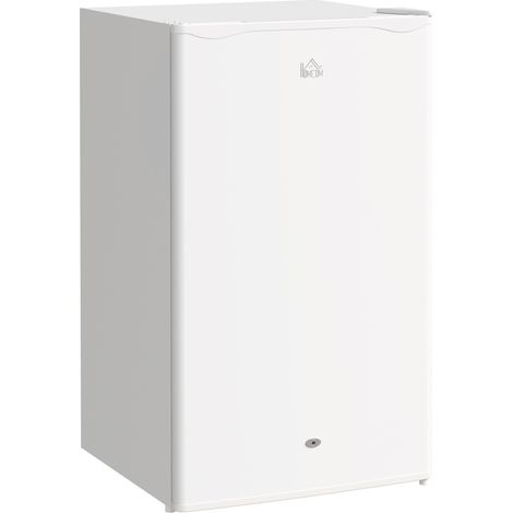91L Freestanding Under-Counter Fridge with Lock - White