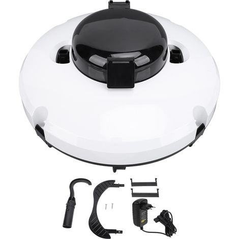 Decdeal Kabelfreier Roboterpool -Reiniger 120 Minuten IPX8 Wasserbeständig 5200 mAh Batterie Schnelles Lade -Automatik -Vakuum -Roboter EU -Stecker