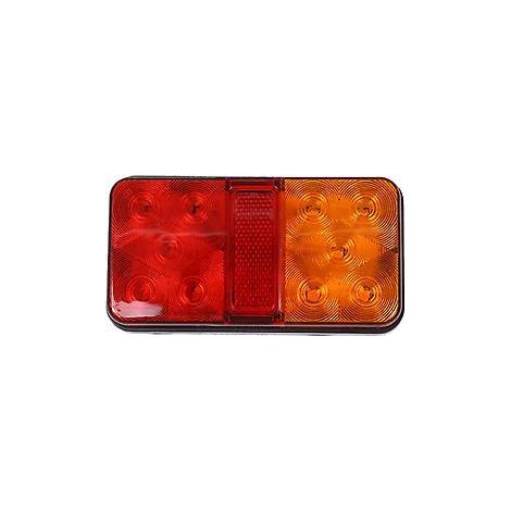 Rücklicht-Set mit wasserdichten LED-Rückleuchten für Anhänger, Boote und LKW (IP67)