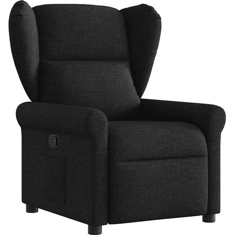 Maison Exclusive - Relaxsessel Schwarz Stoff