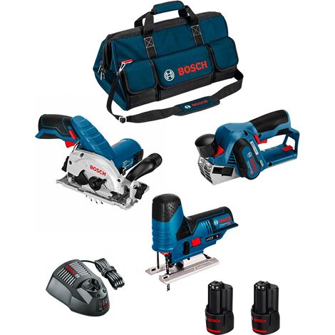 BOSCH Kit 12V BMKB3-28AD2 (GKS 12V-26 + GST 12V-70 + GHO 12V-20 + 2 x 2,0 Ah + GAL1230CV + HDBAG) (1/5)