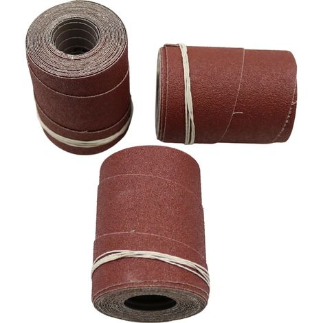 60–2080 prêt au Wrap Bandes abrasives pour 22–44 tambour ponceuse Grain 80 (3 Wraps dans une boîte) (1/5)