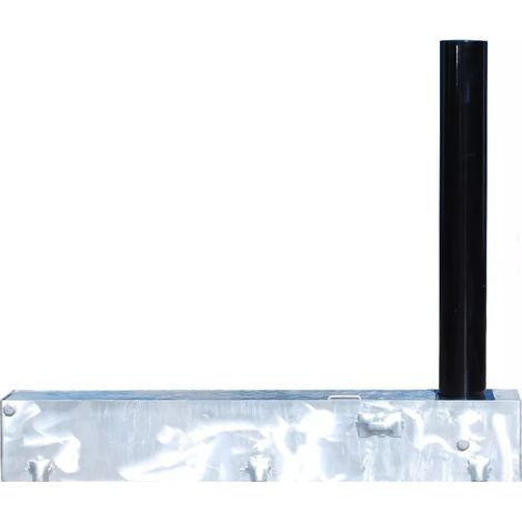 Poteau escamotable de stationnement - 620FA-B NOIR rabattable (1/5)