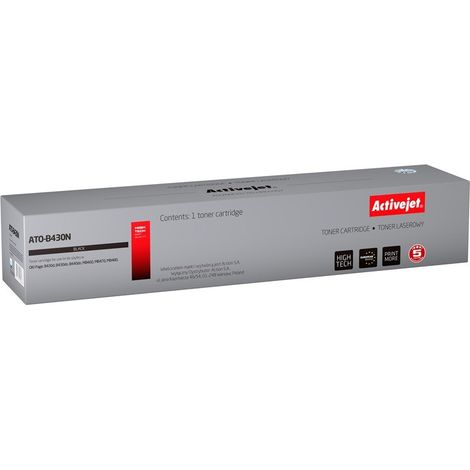 Activejet ATO-B430N toner (replacement for OKI 43979202 Supreme 7000 pages black)