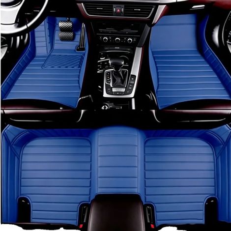 Tappetini per auto, design completo, impermeabili, 3 pezzi, 26", volante con guida a sinistra (1/2)