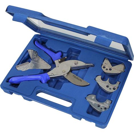 Faithfull FAIGCKITPC Multi-function Gasket and Pipe Mitre Shears Kit - for cutting soft wood, PVC, Gasket, Plastic (1/2)