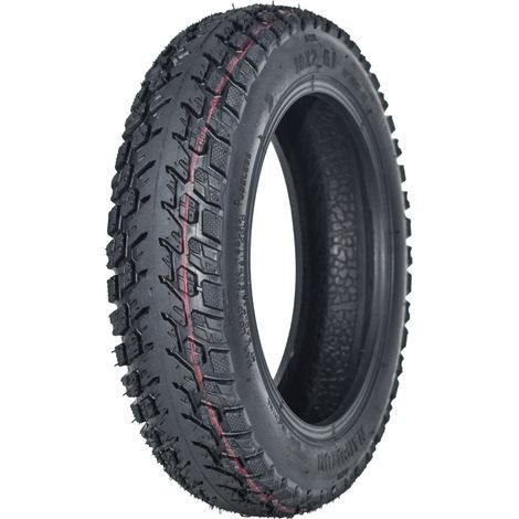 Pneu tout-terrain sans chambre à air modifié 102-6.1 pour trottinette électrique Xiaomi 10 pouces, pneu pneumatique anti-éclatement Mijia