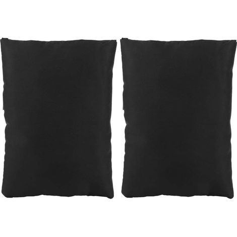 Couvercle de robinet d'eau Oxford noir 2 pièces, outils de Protection antigel pour l'extérieur et l'hiver (1/5)