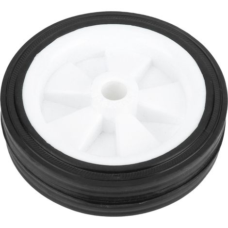 Roues pivotantes 5 pouces 13 trous silencieuses, mouvement stable, forte capacité de charge, roulettes industrielles pour compresseurs d'air (1/5)