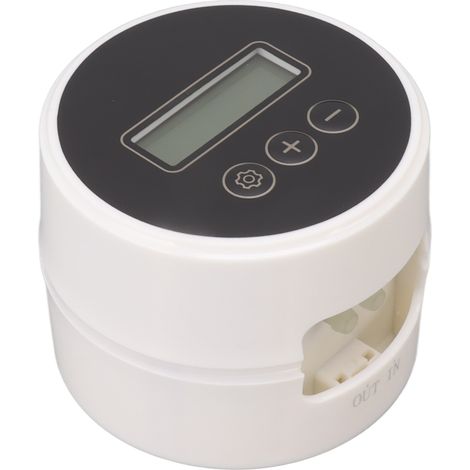 Minuteur noir arrosage automatique intérieur système irrigation goutte-à-goutte pour plantes en pot jardin terrasse 15 mètres 20 pots (1/5)