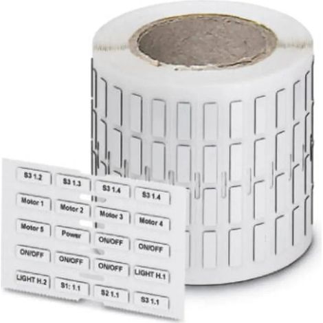[NEUWERTIG] B-Ware Phoenix Contact 0819495 Emlp (22 X12)r Gerätemarkierung 22x12mm Siehe Text/Foto (1/2)